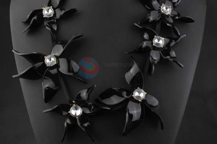 Fashion Flower Necklace Jewelry Accessories Women