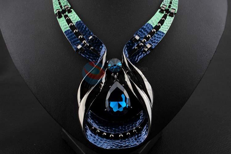 Fashion Necklace Alloy Jewelry Accessories With Rhinestone