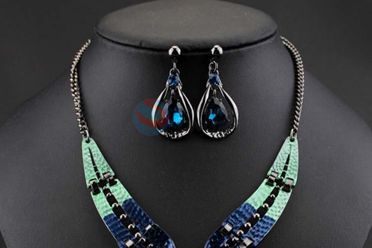Fashion Necklace Alloy Jewelry Accessories With Rhinestone