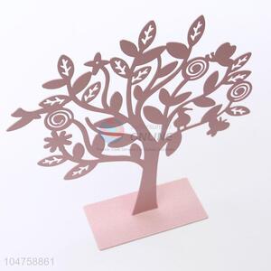 Simple Cute inK Color Tree Shaped Metal Display Stand