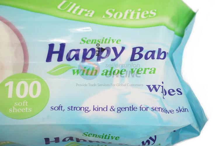 New Style 80 Pcs Baby Wipes Wet Tissue Cleaning Wipes