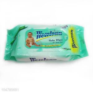 Best Sale 80 Pcs Baby Wipes Wet Tissue Cleaning Wipes