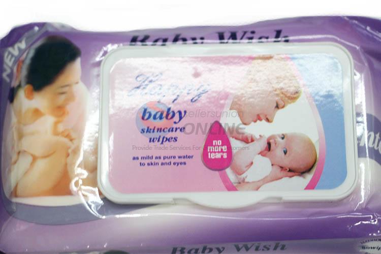 Creative Supplies 80 Pcs Baby Wipes Wet Tissue with Cover