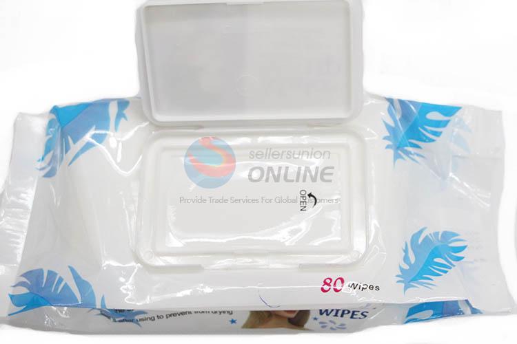 Bottom Prices 80 Pcs Baby Wipes Wet Tissue with Cover
