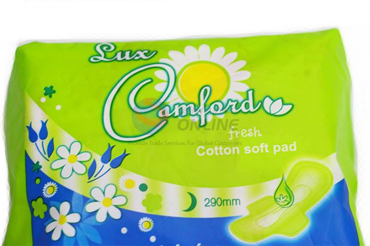 Promotional Portable 12 Pcs/Set Women Soft Cotton Sanitary Napkin