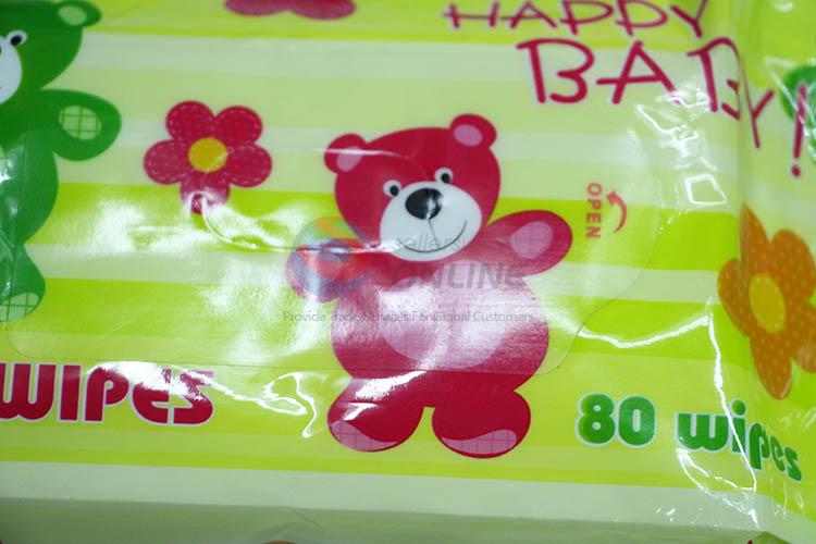 Wholesale 80 Pcs Baby Wipes Wet Tissue Cleaning Wipes