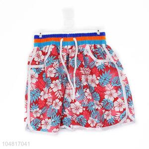 Recent Design New Floral Short Girl Casual Shorts Print Short Summer Beach