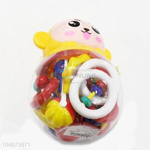 Baby Rattle Toys 10 Pcs Toy Set with Monkey Box