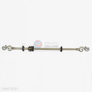 Fashion Design Electroplating Iron Retractable Curtain Rod
