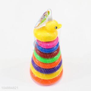 5 Layersplastic Cartoon Duck Ring Toss Game Education Toy