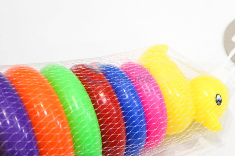 11 Layers Cartoon Sea Lion Colorful Rainbow Toys Ring Toss Game