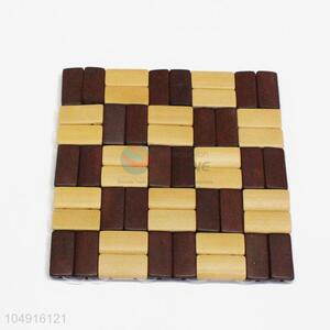 Best High Sales Cute Square Shaped Bamboo Placemat