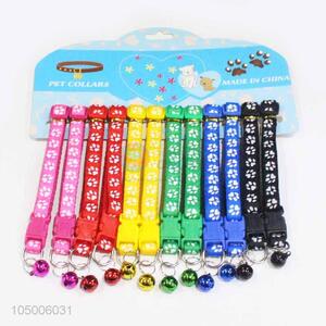 Special Design Colorful Pet Supplies Bell Collar For Dog