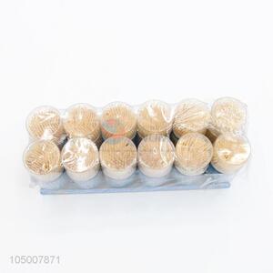 Utility Safe Low Price 12 Boxes Bamboo Toothpicks