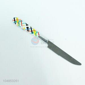 Table Knife with Color Hand