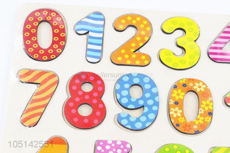 Hot Sales New Style Developmental Cartoon Jigsaw Puzzle Numbers Toy