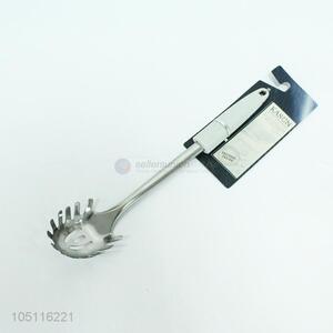 Popular design kitchenware stainless steel noodle spoon pasta server