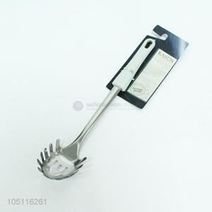 Factory supply kitchenware stainless steel noodle spoon pasta server