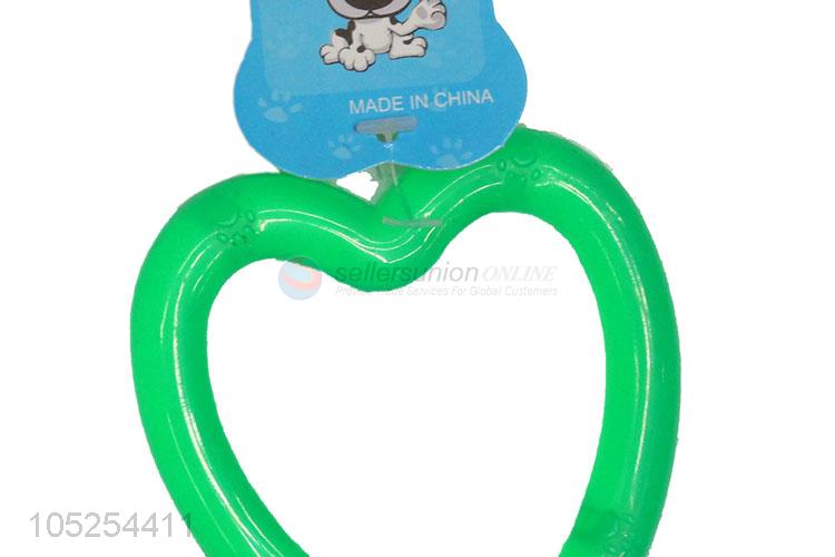 Lovely Design Heart Shape Pet Chew Toy