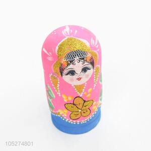 Best Low Price 6Pcs/Lot New Baby Toy Wooden Nesting Dolls
