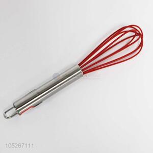 Competitive price eco-friendly silicone egg whisk kitchen utensil