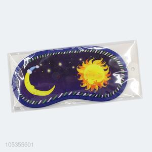China suppliers sun and moon printed eye mask sleeing eye patch