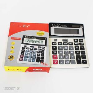Ready sale 12-digits electronic plastic calculator