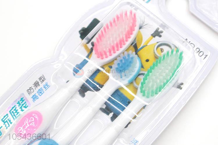 Best Quality 3 Pieces Toothbrush Set For Family