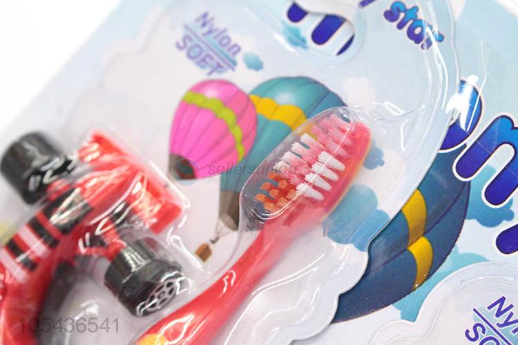 Best Selling Colorful Toothbrush With Toy Race Car