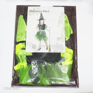 New style custom children cosplay Halloween witch costume