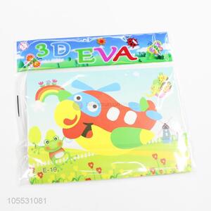 Popular 3D Painting EVA Educational Puzzle Stickers Picture Collage