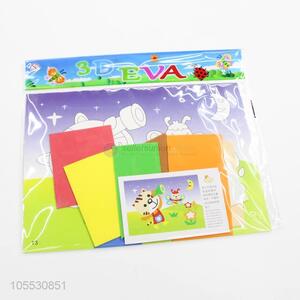 Popular Children Educational Stickers DIY Mosaic Picture Collage