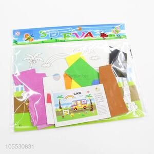 Cartoon 3D Painting Collage Best Educational Stickers