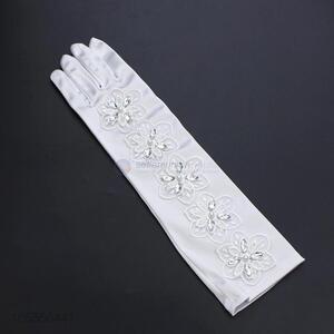 Competitive Price Satin Woman Gloves For Wedding Party