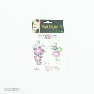 Popular Flower Pattern 3D Tattoo Sticker for Sale