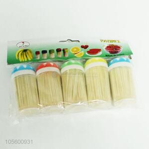 Wholesale low price disposable bamboo toothpicks for household