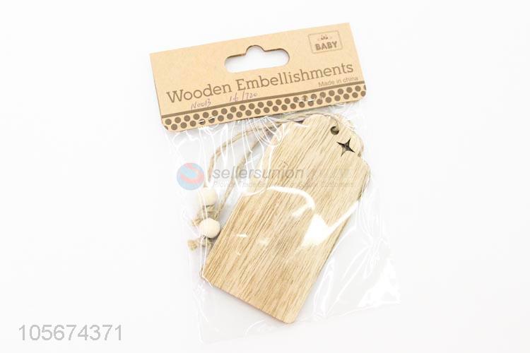 Good Quality Fashion Wooden Hanging Ornament Best Embellishments