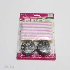 High-grade stainless steel wire clean ball and scrubbing sponges set