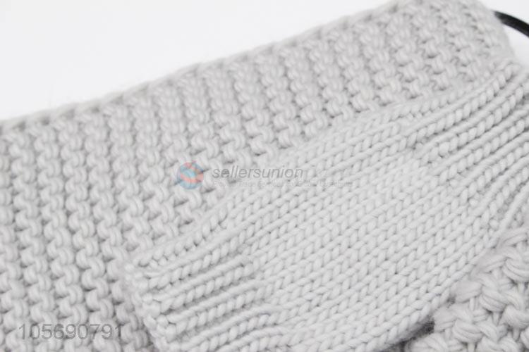 Suitable Price Girls Lady Warm Knit Scarf and Hat