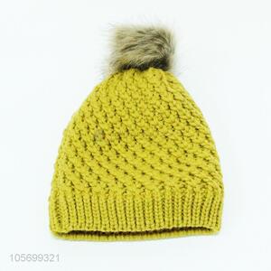 Latest Colorful Knitted Cap Winter Warm Cap