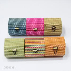 Outstanding quality bamboo curtain style jewelry box jewelry case