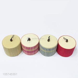 Professional supply handicraft curtain bamboo wooden jewelry box