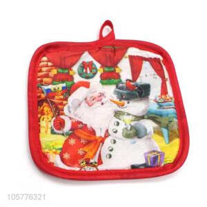 Good sale Christmas pot holder heat resistant pad placemat  for cooking