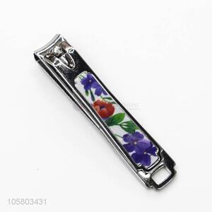 Best Quality Stainless Steel Flower Printing Nail Clipper