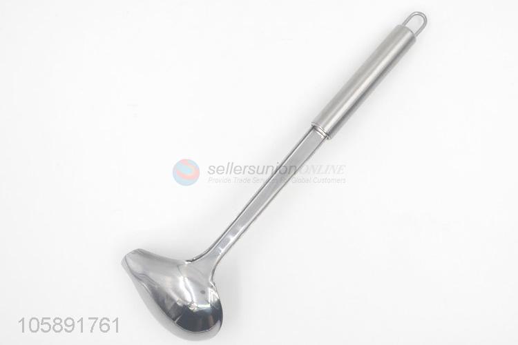 Factory price stainless steel long handle serving soup ladle