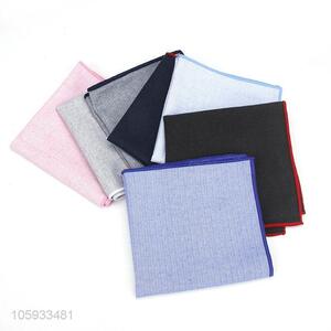 Best Selling Cotton Business Pocket Squares For Man