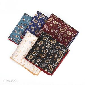Custom Printed Business Handkerchief Pocket Squares For Men