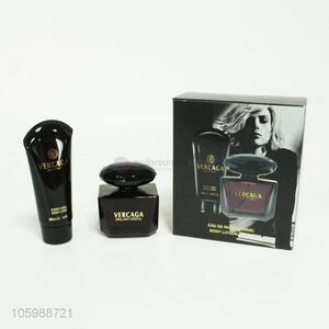 Best sale body lotion and with women spray perfume set