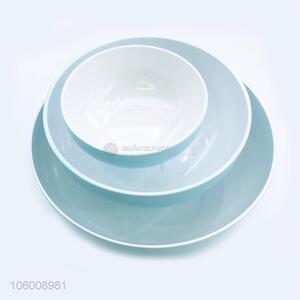 Wholesale custom 3pcs/set round melamine bowls