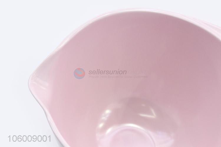 Promotional price 4pcs/set melamine bowl with lip